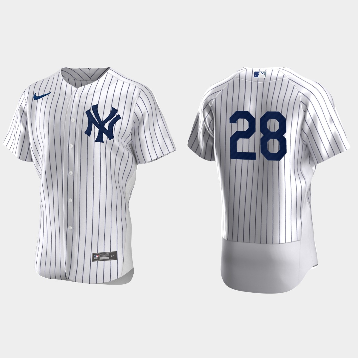 Men's New York Yankees Al Leiter White Retired Player Jersey