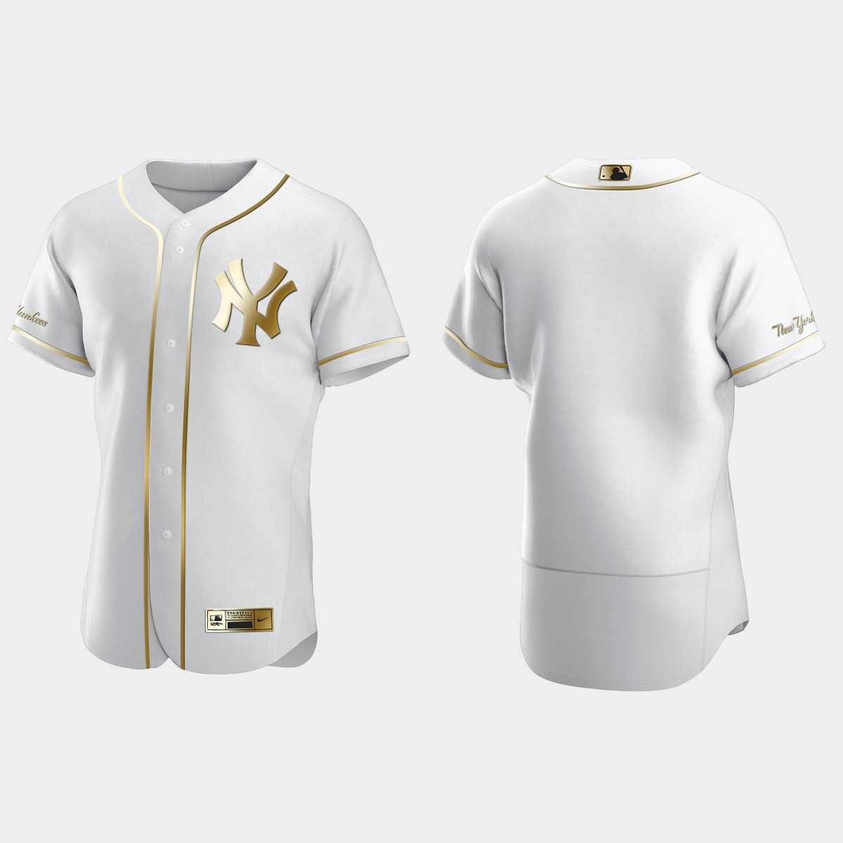 Men's New York Yankees Golden Edition Jersey - White