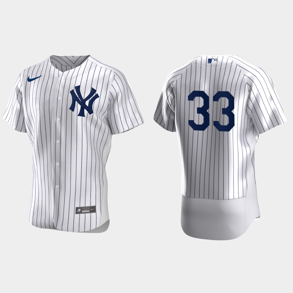 Men's New York Yankees Ken Griffey Sr. White Retired Player Jersey