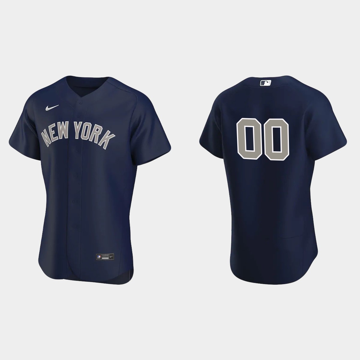 Men's New York Yankees Navy 2020 Alternate Custom Jersey