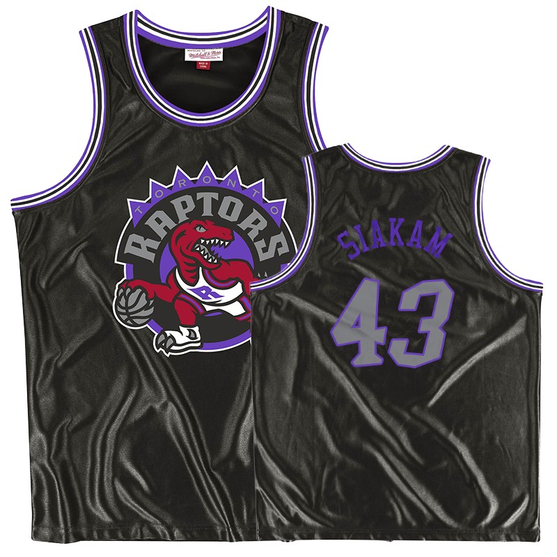 Men's Raptors Pascal Siakam Black Throwback MITCHELL & NESS Tank Top