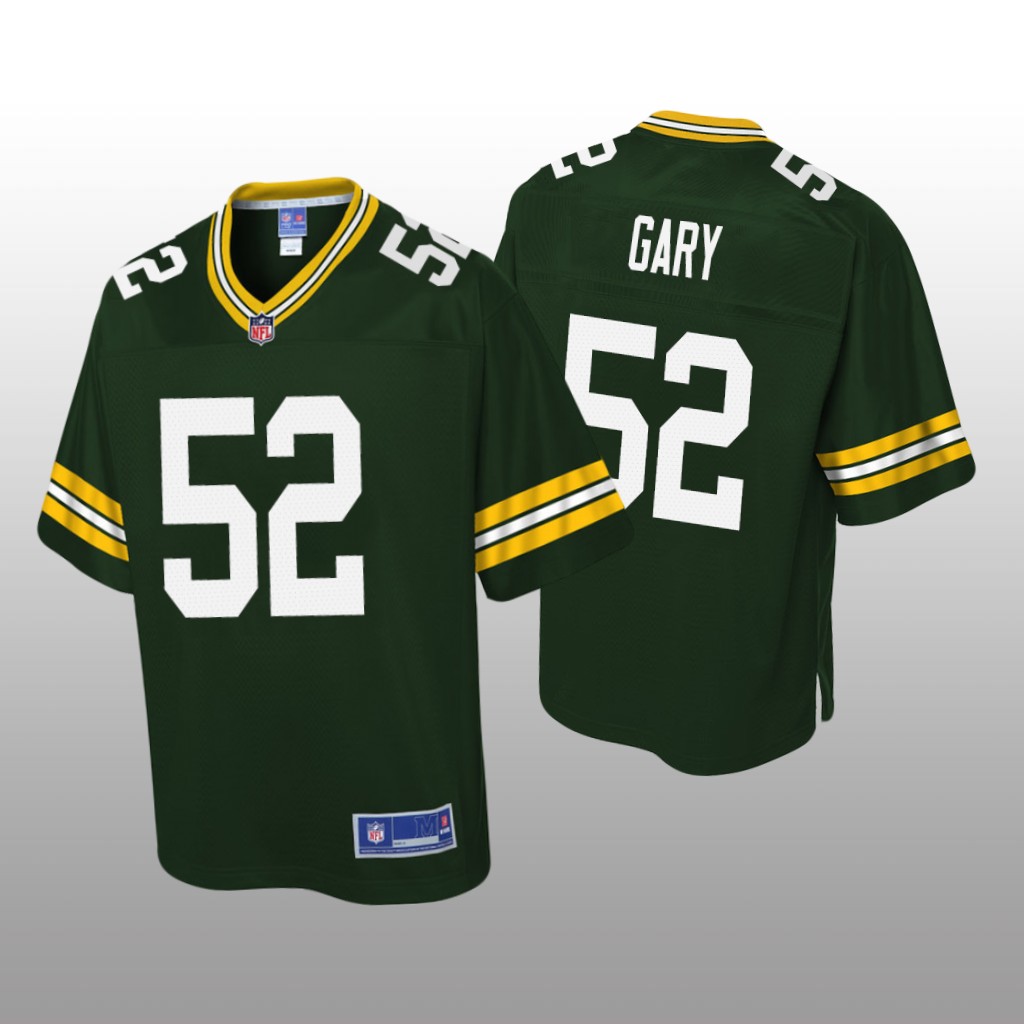 Men's Rashan Gary #52 Green Bay Packers Green Pro Line Jersey