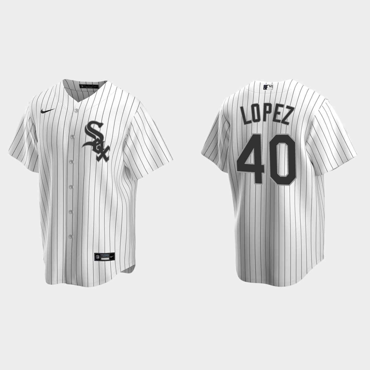 Men's Reynaldo Lopez Chicago White Sox Home Jersey - White