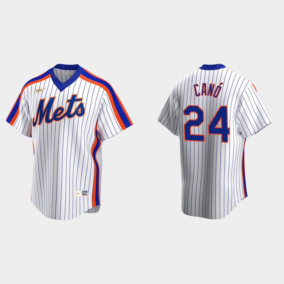 Men's Robinson Cano New York Mets Cooperstown Collection Home Jersey - White