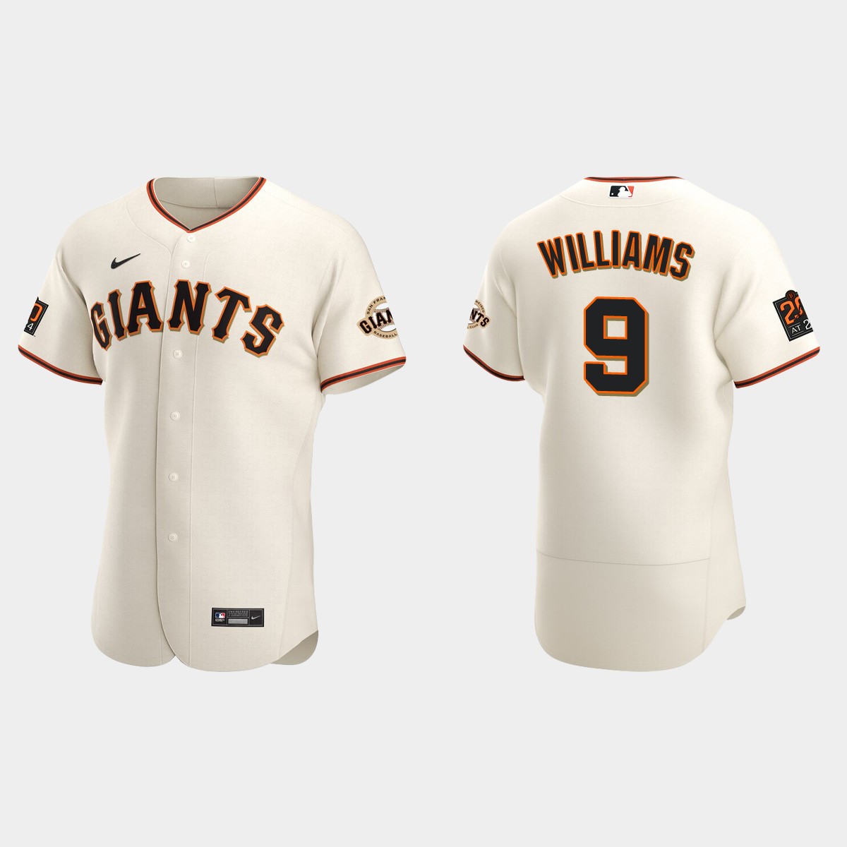 Men's San Francisco Giants Matt Williams Cream Retired Player Jersey