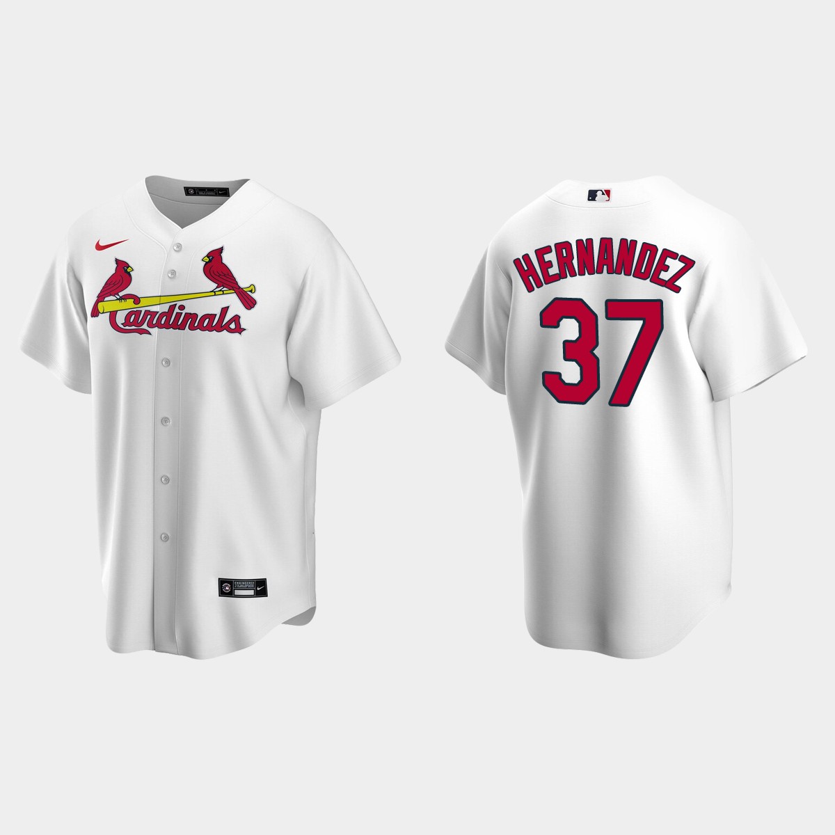 Men's St. Louis Cardinals Keith Hernandez White Retired Player Jersey
