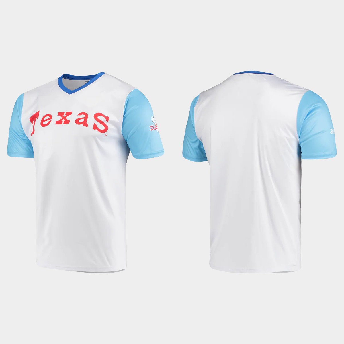 Men's Texas Rangers White Cooperstown Collection Stitches Wordmark Jersey