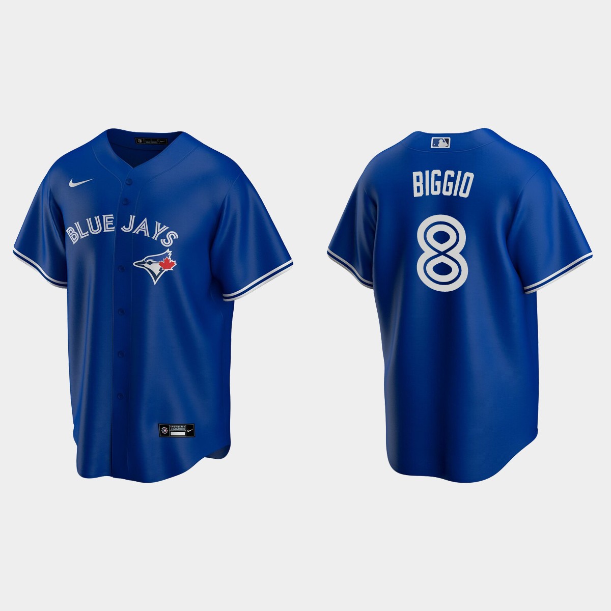 Men's Toronto Blue Jays Cavan Biggio #8 Alternate Jersey - Royal