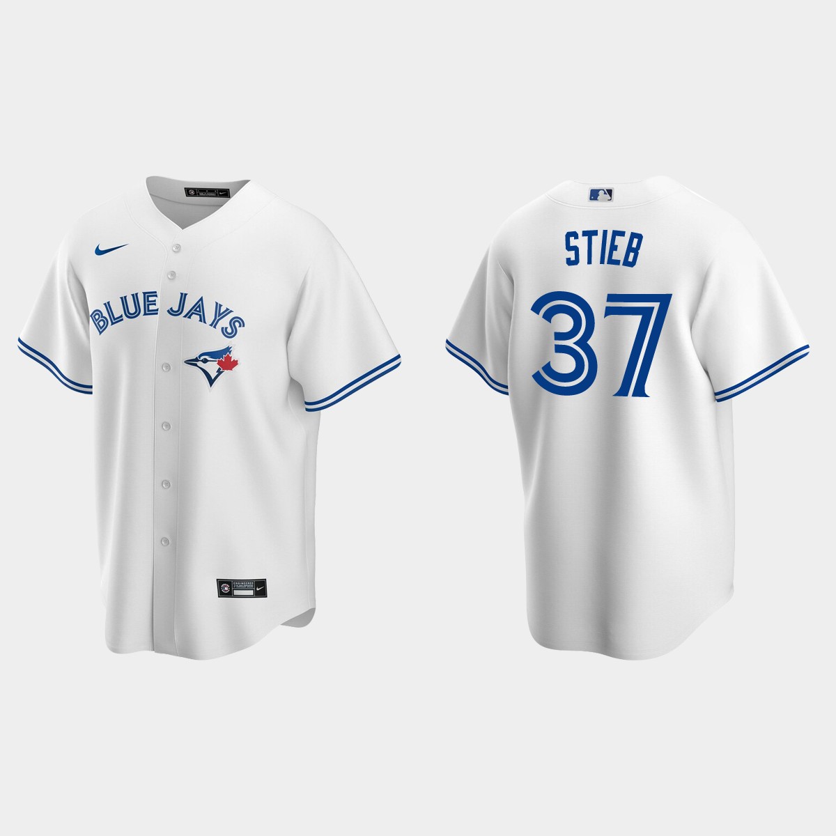 Men's Toronto Blue Jays Dave Stieb White Retired Player Jersey