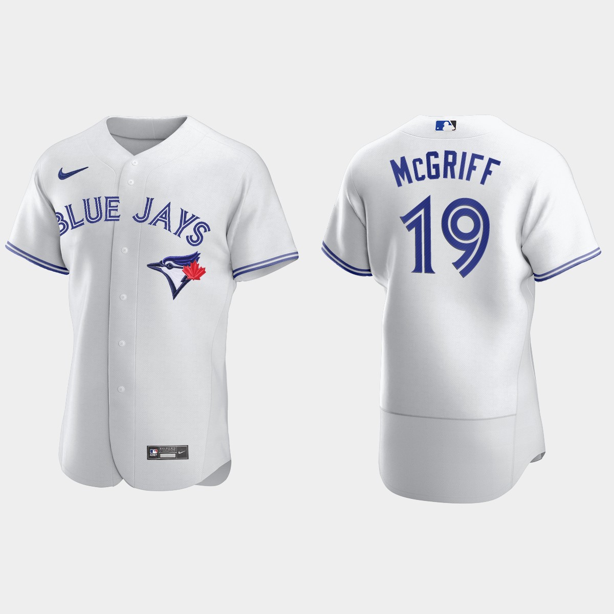 Men's Toronto Blue Jays Fred McGriff White Retired Player Jersey