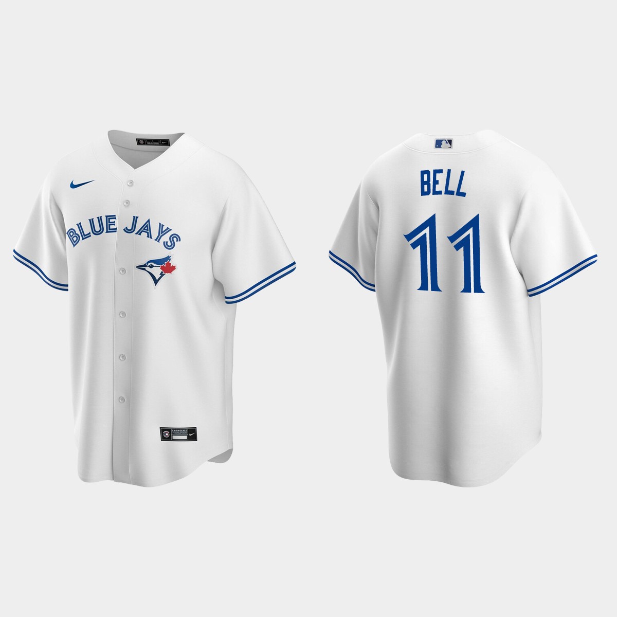 Men's Toronto Blue Jays George Bell White Retired Player Jersey