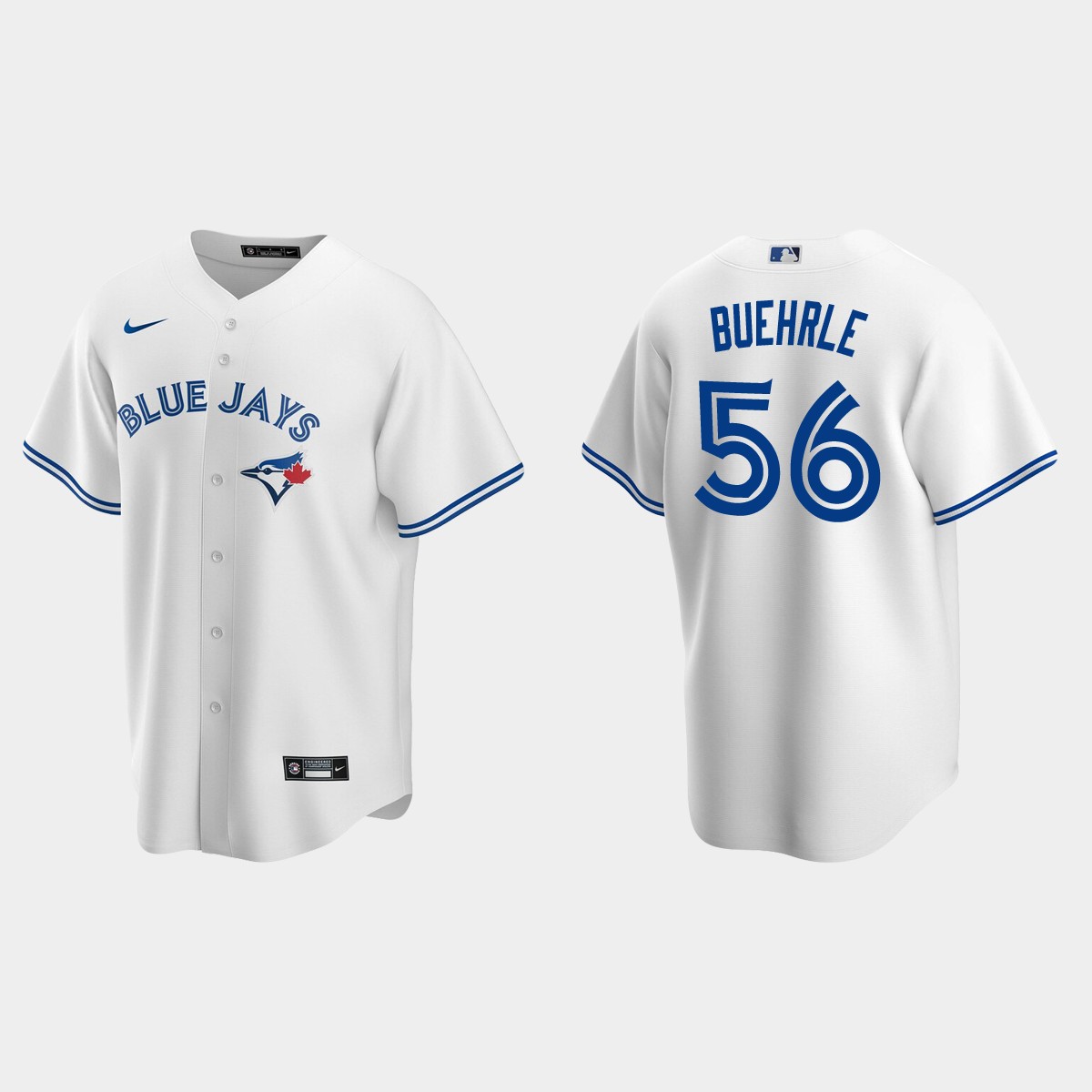 Men's Toronto Blue Jays Mark Buehrle White Retired Player Jersey