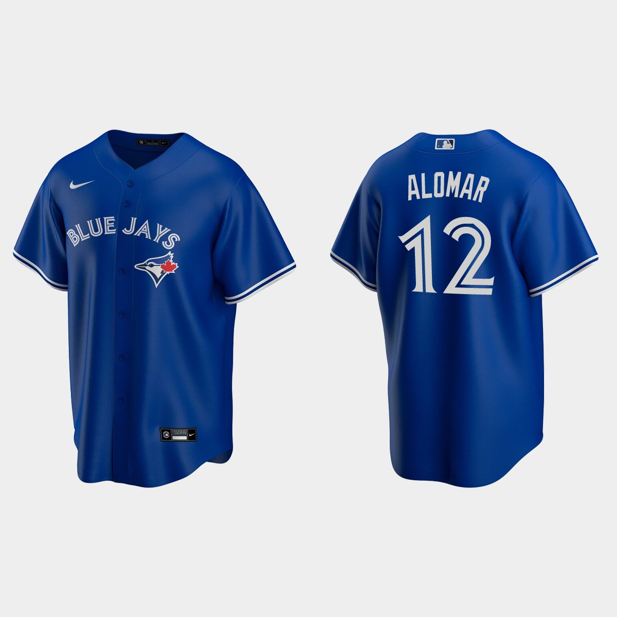 Men's Toronto Blue Jays Roberto Alomar #12 Alternate Jersey - Royal