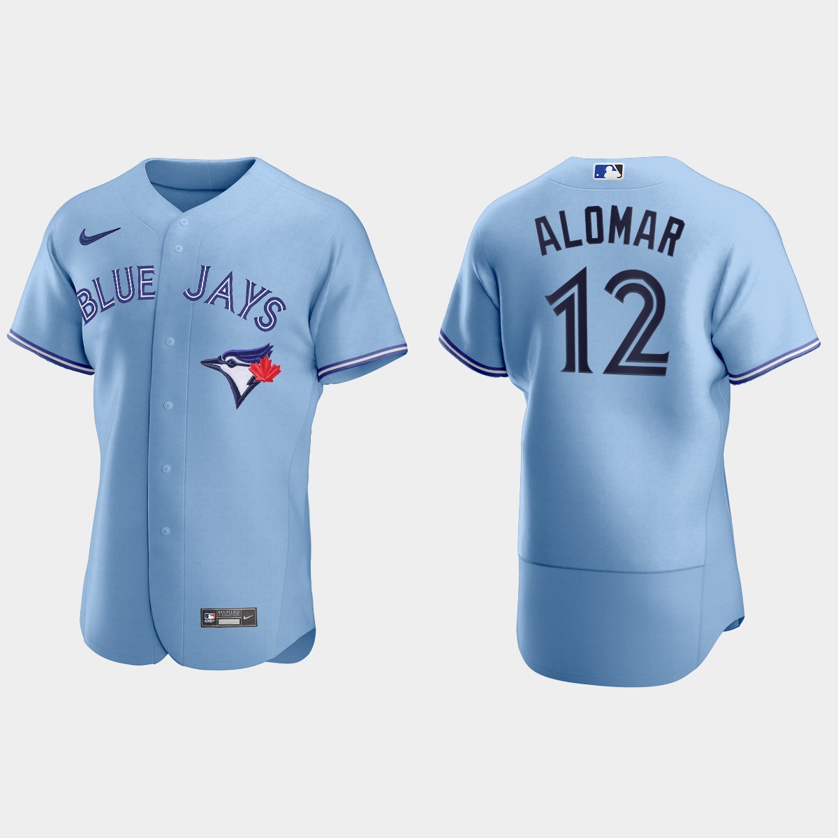 Men's Toronto Blue Jays Roberto Alomar 2020 Alternate Jersey - Light Blue