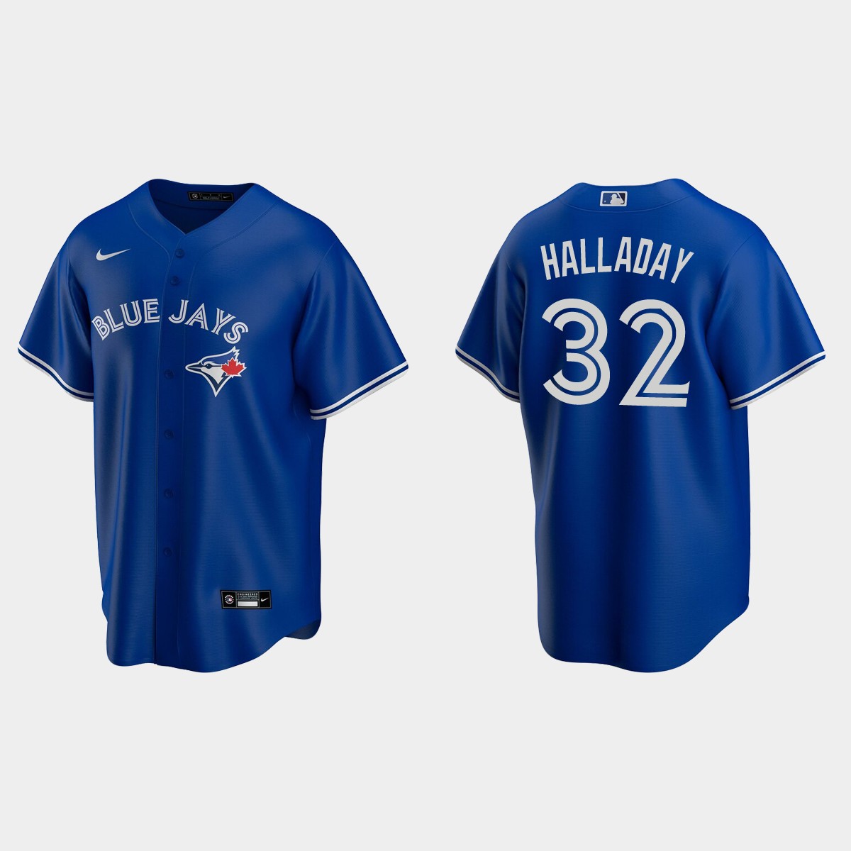 Men's Toronto Blue Jays Roy Halladay #32 Alternate Jersey - Royal