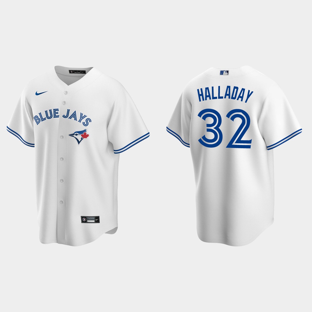 Men's Toronto Blue Jays Roy Halladay #32 Home Jersey - White