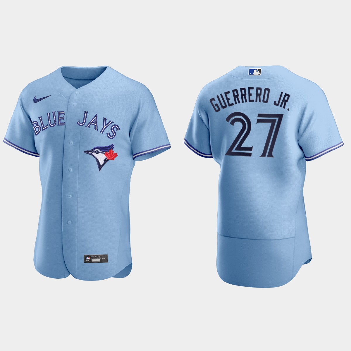 Men's Toronto Blue Jays Vladimir Guerrero Jr. 2020 Alternate Jersey - Light Blue