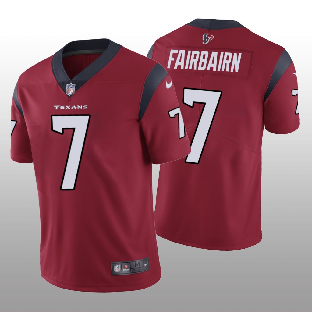 Men's Vapor Untouchable Limited Ka'imi Fairbairn #7 Houston Texans Red Jersey