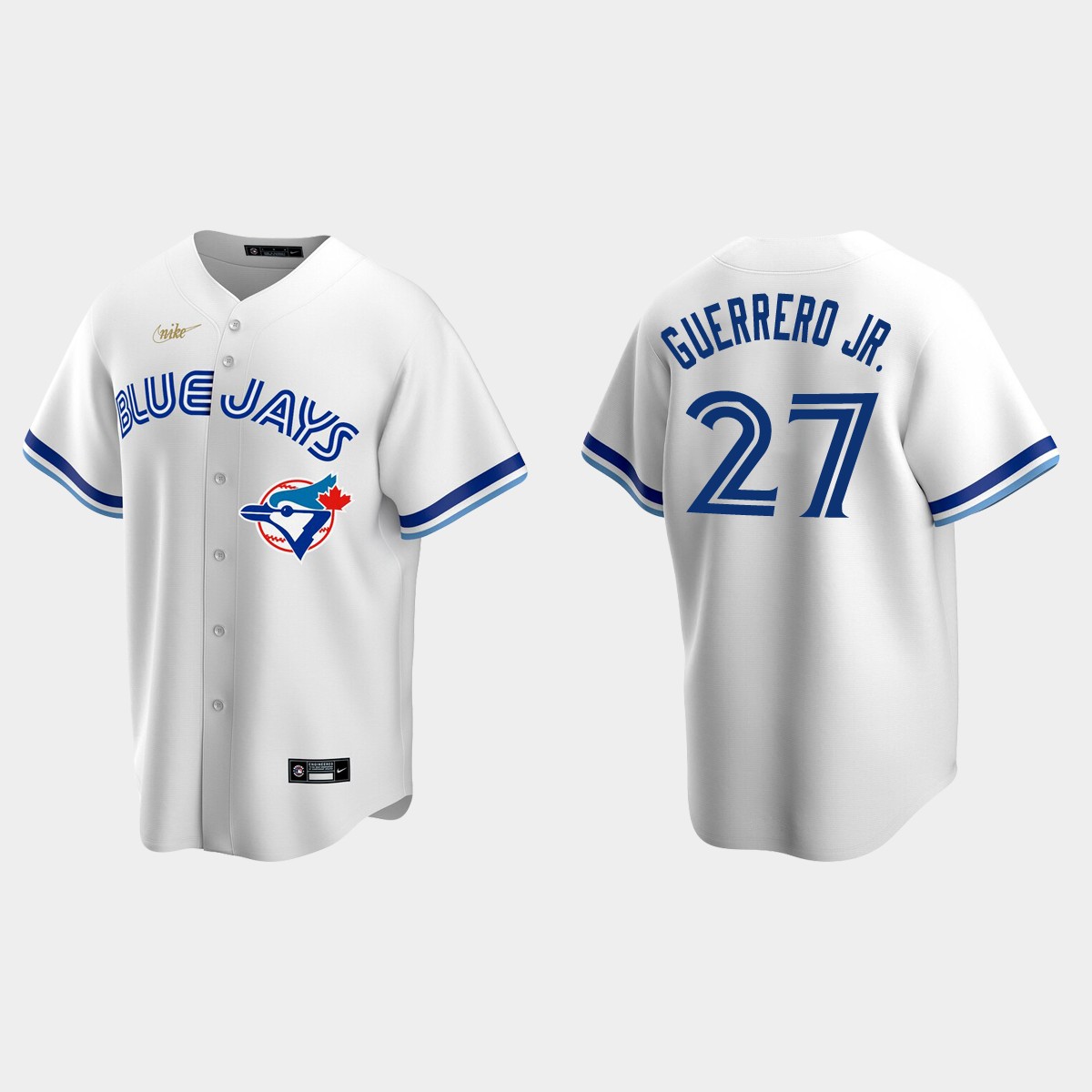 Men's Vladimir Guerrero Jr. Toronto Blue Jays Cooperstown Collection Home Jersey - White