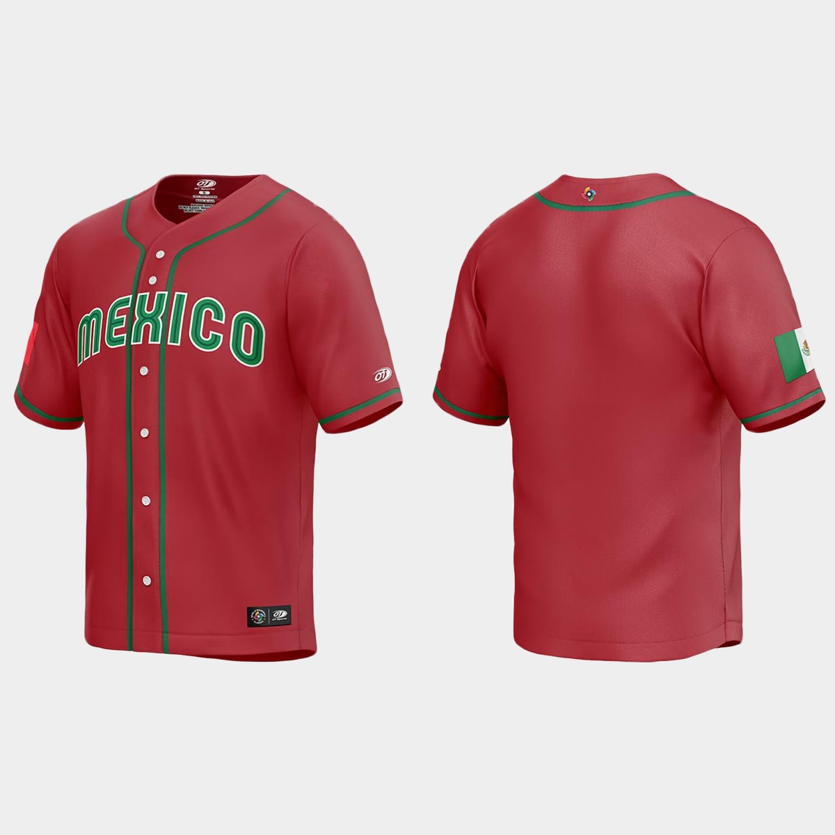 Mexico  2023 World  Classic Jersey - Red