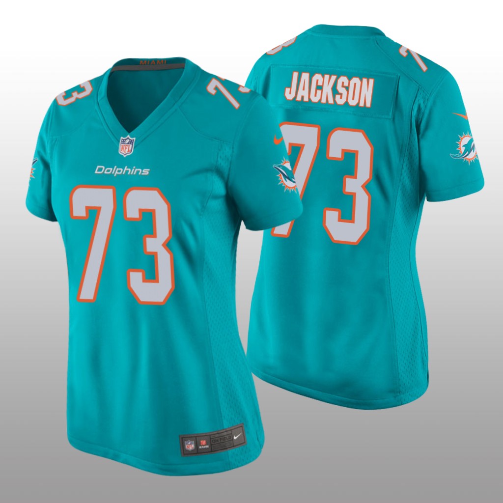 Miami Dolphins Aqua 2020 NFL Draft Austin Jackson Game Jersey