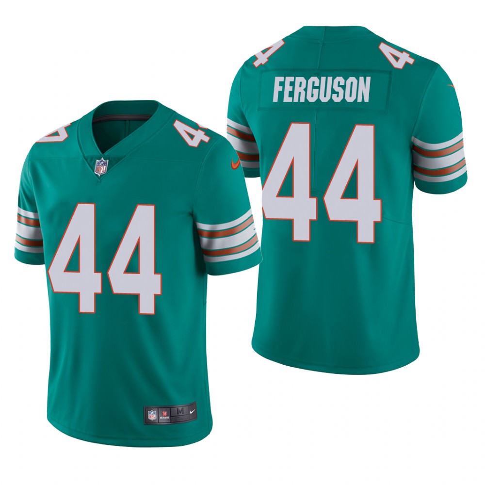Miami Dolphins Blake Ferguson Aqua Jersey Vapor Limited - Men's