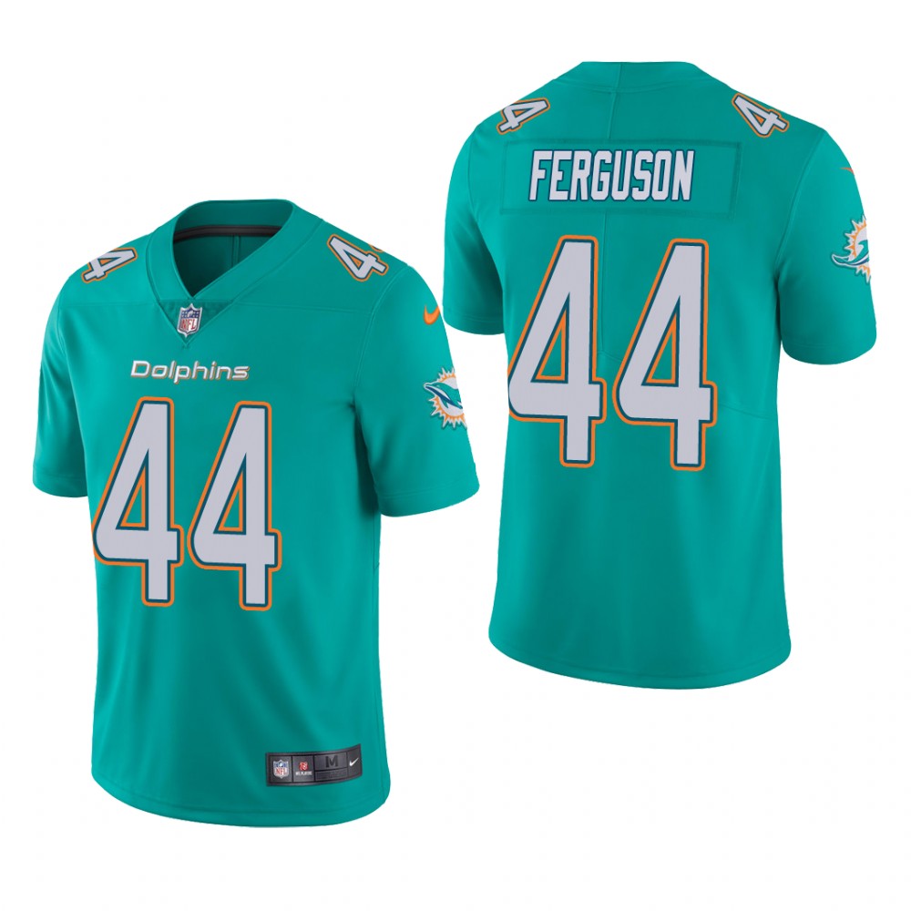 Miami Dolphins Blake Ferguson Aqua Jersey Vapor Limited - Men's