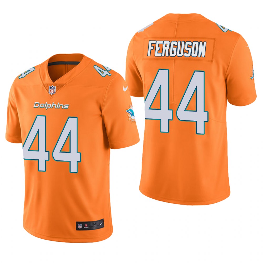 Miami Dolphins Blake Ferguson Orange Jersey Color Rush Limited - Men's