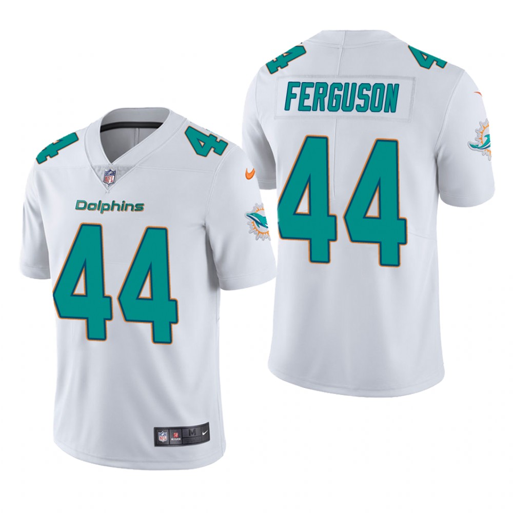 Miami Dolphins Blake Ferguson White Jersey Vapor Limited - Men's