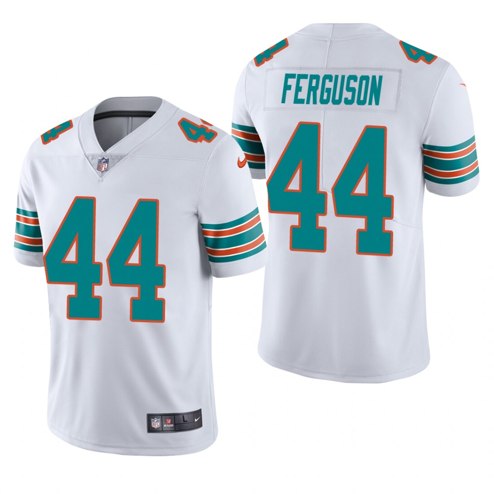 Miami Dolphins Blake Ferguson White Jersey Vapor Limited - Men's