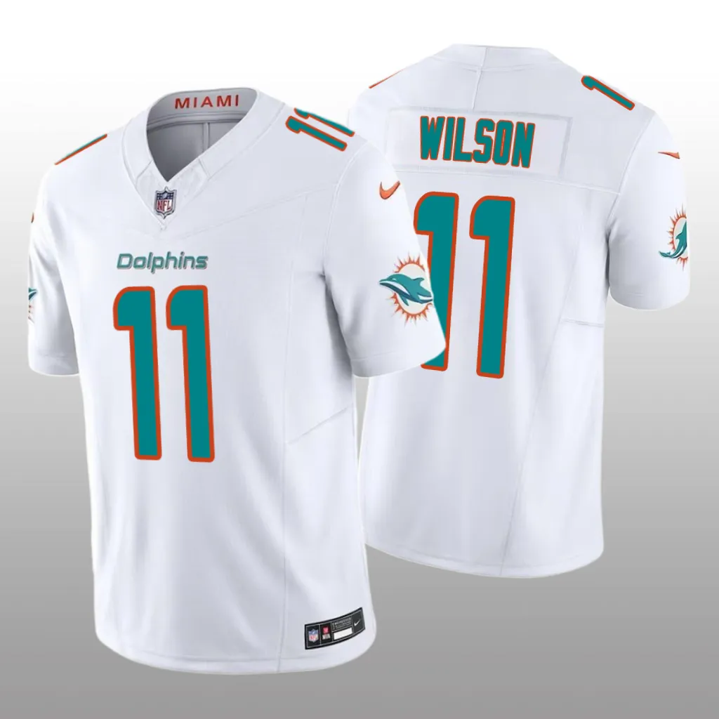 Miami Dolphins Cedrick Wilson White Jersey 2020 Vapor F.U.S.E. Limited