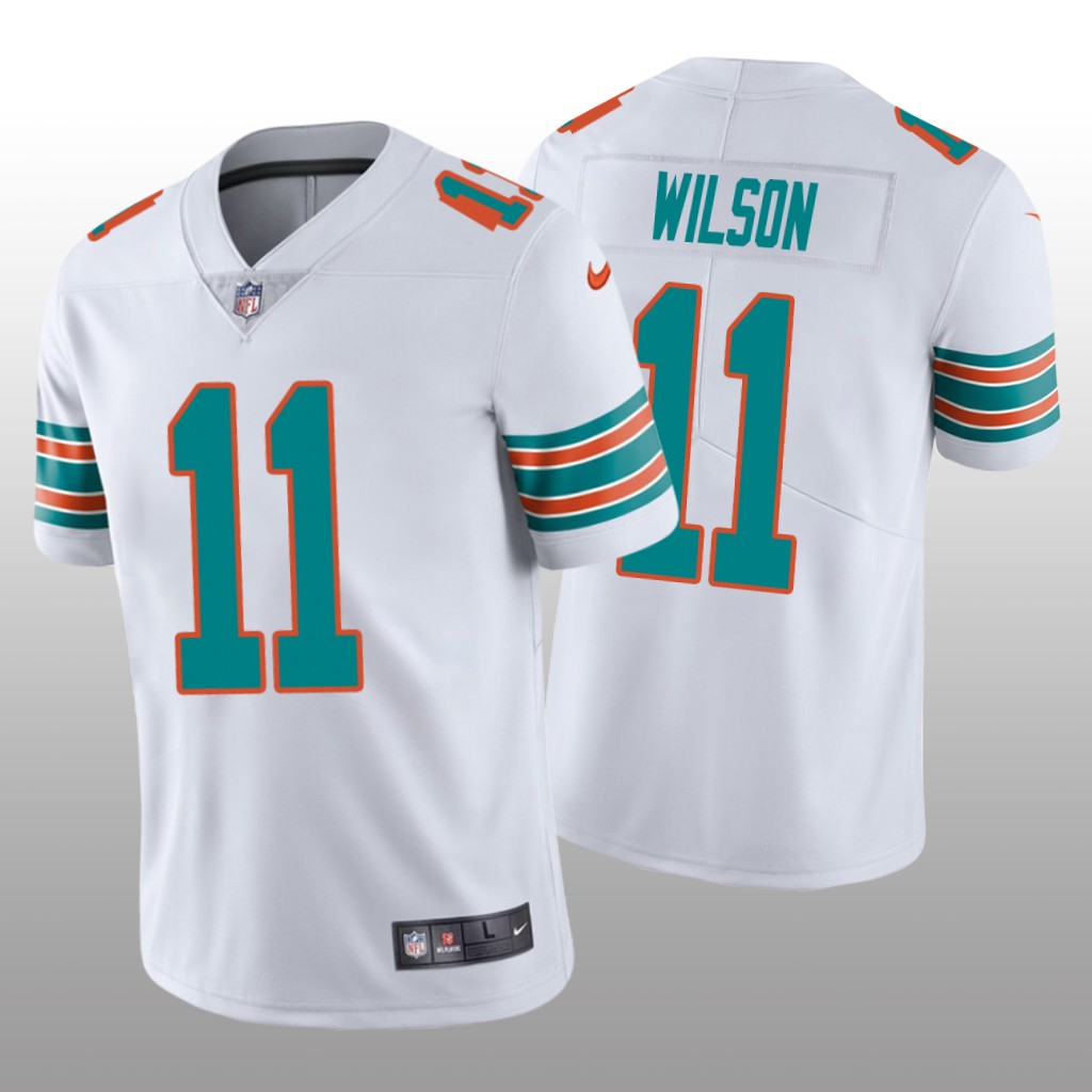 Miami Dolphins Cedrick Wilson White Jersey Vapor Limited - Men's