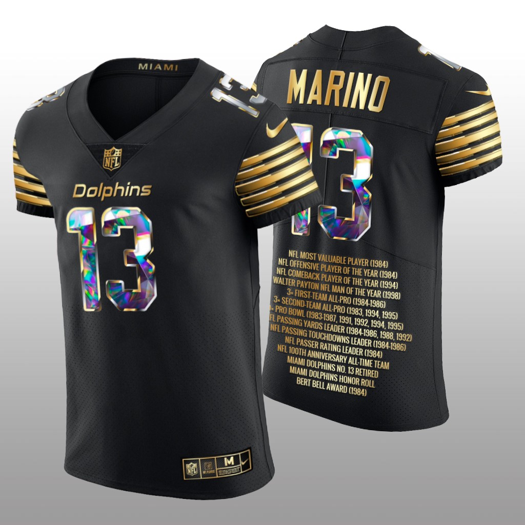 Miami Dolphins Dan Marino Black Diamond Edition Career Highlights - Men's