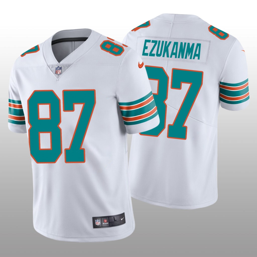 Miami Dolphins Erik Ezukanma White Jersey Alternate Vapor Limited Vapor Limited - Men's