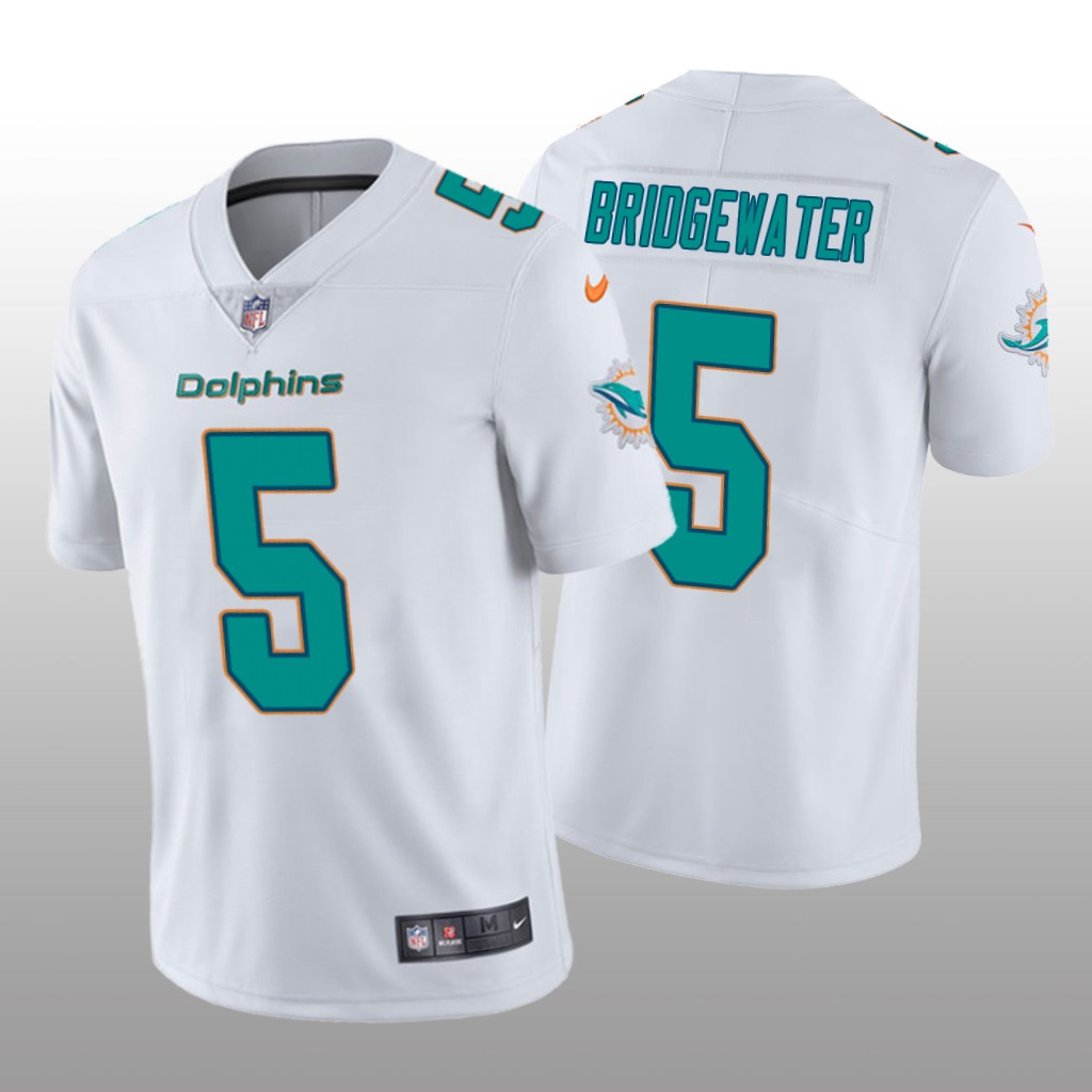 Miami Dolphins Teddy Bridgewater White Jersey Vapor Limited Men's