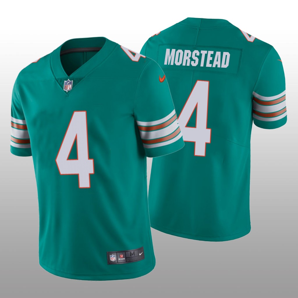 Miami Dolphins Thomas Morstead Aqua Jersey Vapor Limited - Men's