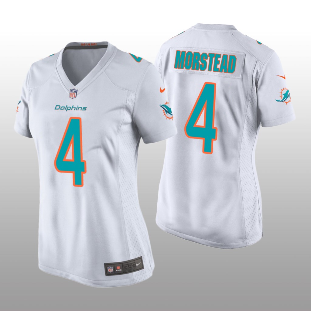Miami Dolphins Thomas Morstead White Jersey Game - Women's