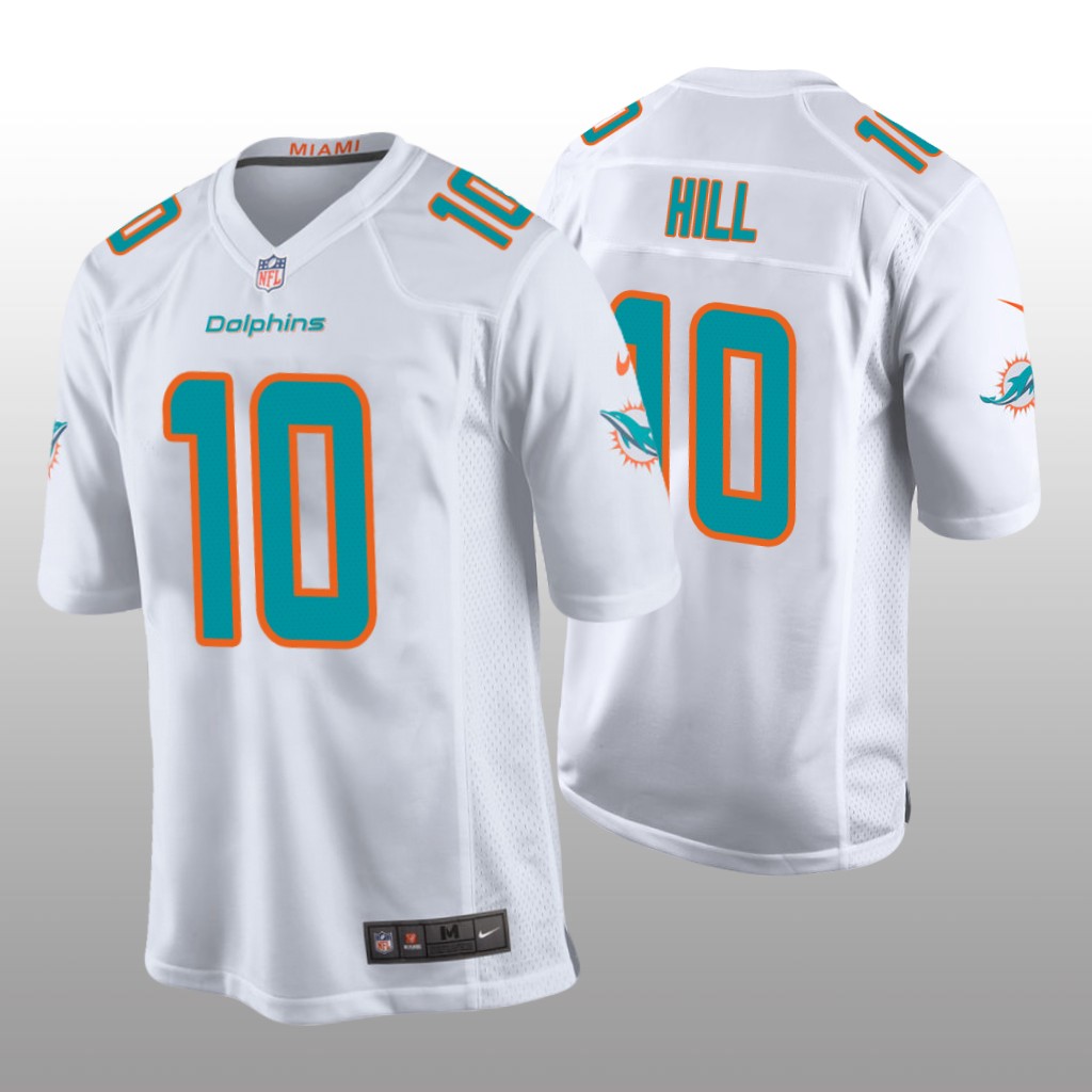 Miami Dolphins Tyreek Hill White Jersey Game – Men’s – KatinatSports Store