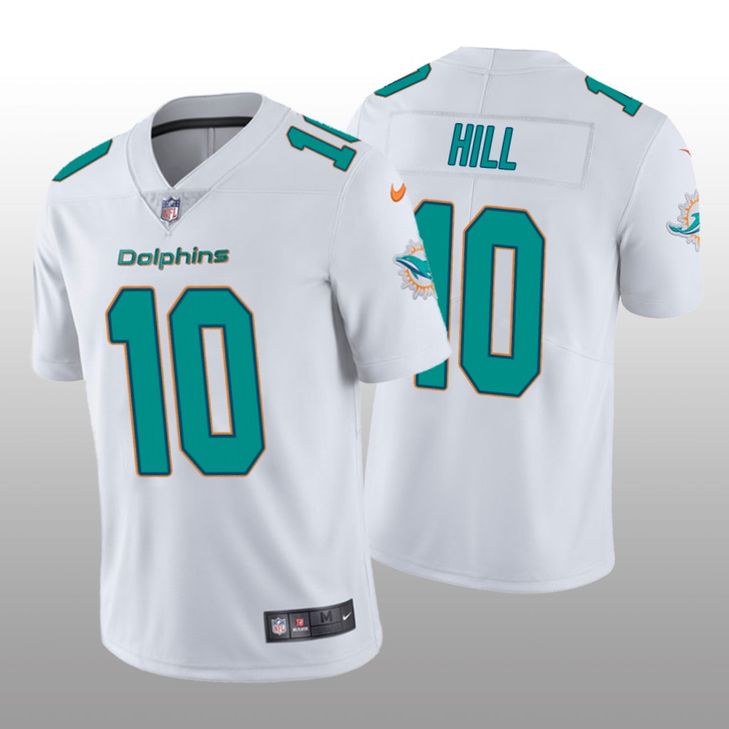 Miami Dolphins Tyreek Hill White Jersey Vapor Limited - Men's