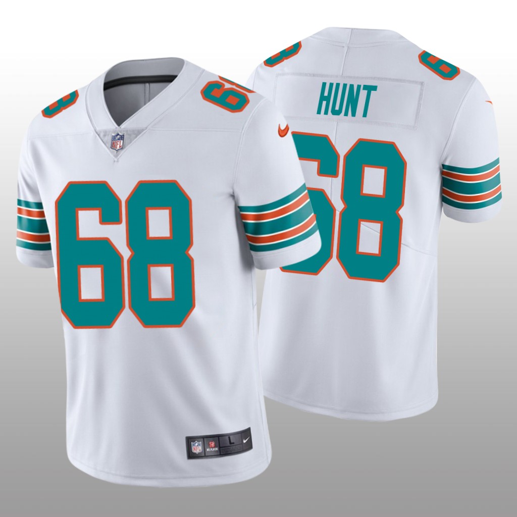 Miami Dolphins White 2020 NFL Draft Alternate Vapor Limited Robert Hunt Jersey