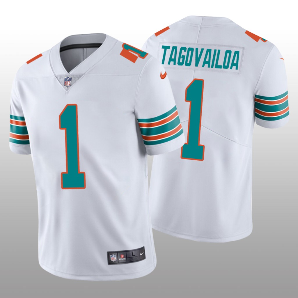 Miami Dolphins White 2020 NFL Draft Alternate Vapor Limited Tua Tagovailoa Jersey