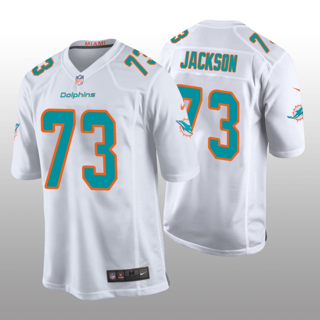 Miami Dolphins White 2020 NFL Draft Austin Jackson Game Jersey