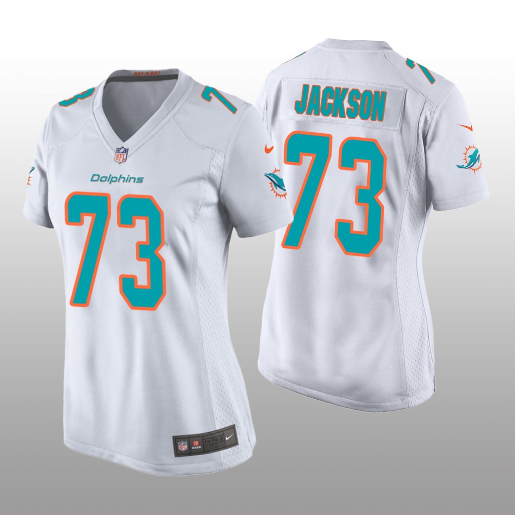 Miami Dolphins White 2020 NFL Draft Austin Jackson Game Jersey