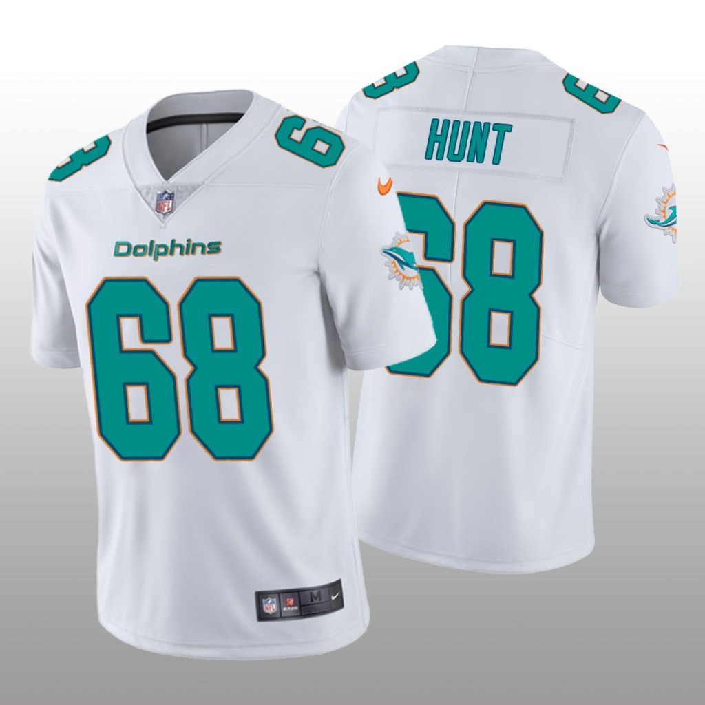 Miami Dolphins White 2020 NFL Draft Vapor Limited Robert Hunt Jersey