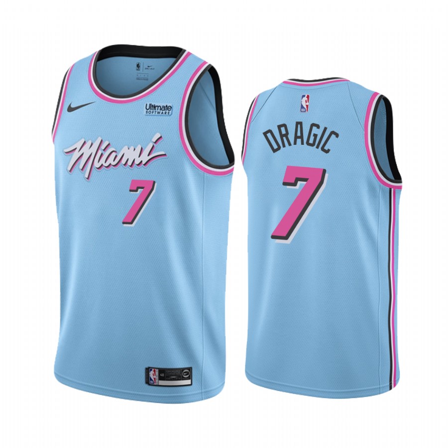 Miami Heat Goran Dragic #7 City Vice Night Jersey