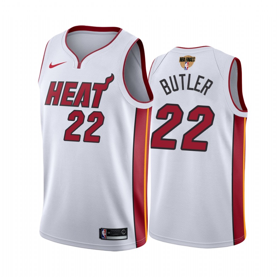Miami Heat Jimmy Butler 2020 NBA Finals Bound White Jersey Association Edition