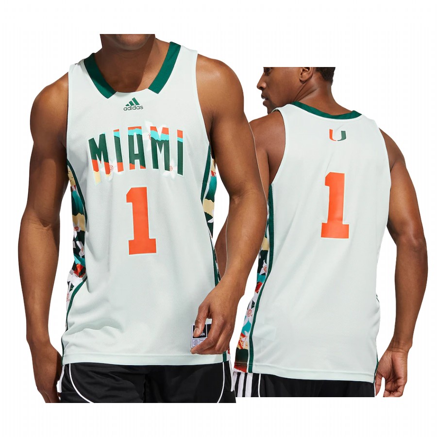 Miami Hurricanes Jersey Honoring Black Excellence White  Uniform
