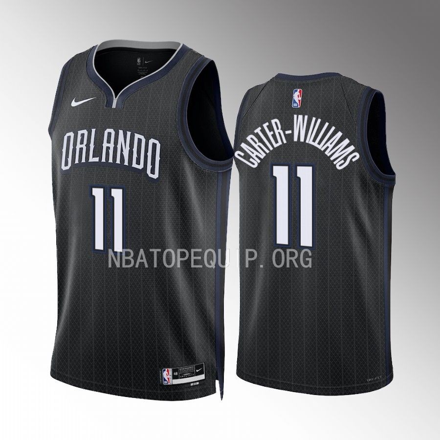 Michael Carter-Williams 2022-23 Orlando Magic Black #11 City Edition Jersey Swingman