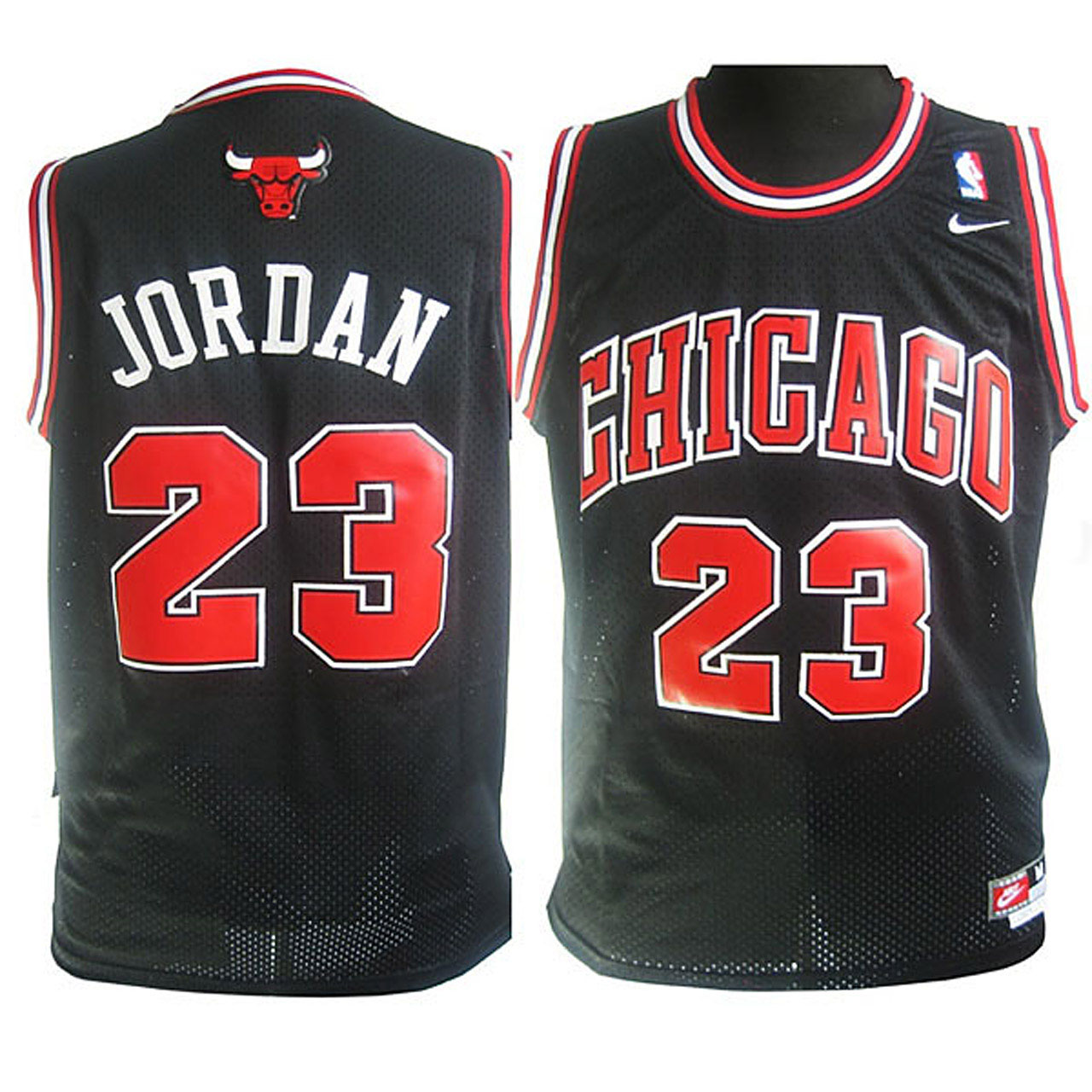 Michael Jordan Youth Chicago Bulls #23 Soul Swingman Black Jersey