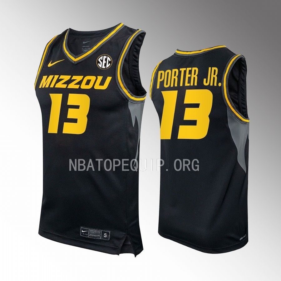 Michael Porter Jr. Missouri Tigers Black Jersey Alumni